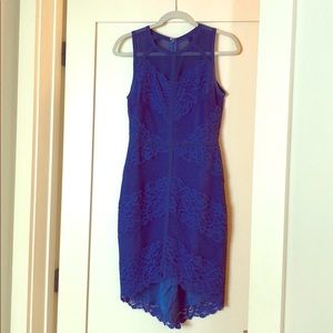 Blue dress
